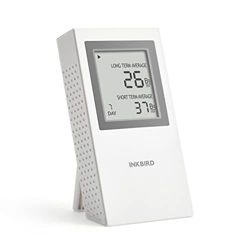 Détecteur de radon pour testeur de radon domestique, avec grand écran, surveillance du radon à long et court terme, version canadienne en Bq/m batterie incluse (blanc)
