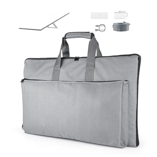 XTAR Starlink Gen 3 Satellite RV Sac de transport, sac de voyage en plein air, sac à main pour parabole Starlink et tous les accessoires, Gris, Voyage