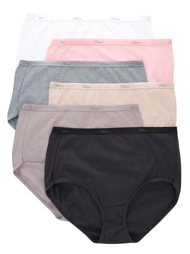 Hanes Paquet de 6 Culottes de Base pour Femmes