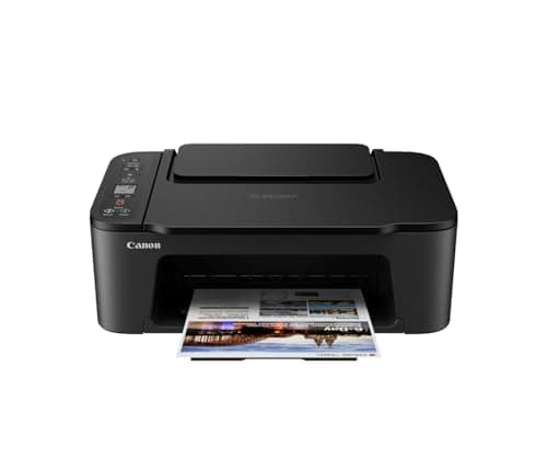 Canon PIXMA TS3720 Imprimante tout-en-un sans fil pour bureau à domicile, copieur, scanner, compatible avec les appareils mobiles, noir