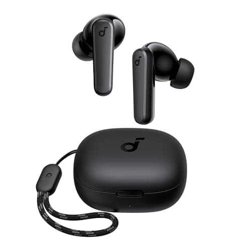 soundcore Écouteurs sans fil Anker P20i, pilotes de 10 mm avec grandes basses, Bluetooth 5.3, 30 heures de lecture, IPX5 résistants à l'eau, 2 micros pour des appels clairs IA, 22 égaliseurs
