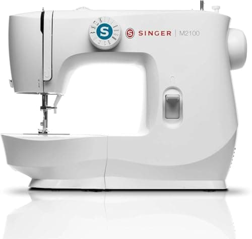 SINGER | M2100 Machine à coudre avec 63 applications de points, et sélection de points facile – Parfait pour les débutants – Couture facile