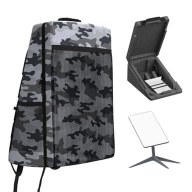 Starlink Étui de voyage 2e génération - Étanche - Avec sac extérieur camouflage - Pour accessoires Starlink V2 - Léger et hermétique - Camouflage tactique - Moderne, Camouflage