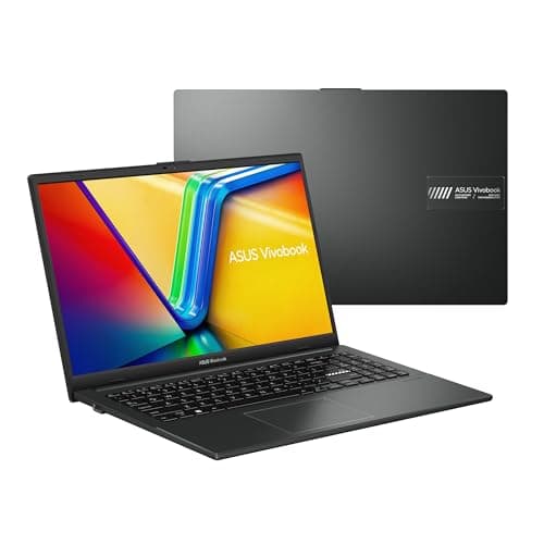 ASUS Ordinateur portable Vivobook Go 15, écran FHD de 15,6 po, processeur Intel® Core™ i3-N305, 4 Go de RAM, 128 Go UFS, Windows 11 Home en mode S, E1504GA-AS32-CA