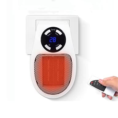 Chauffage électrique portable 500 W - Chauffage mural - Mini radiateur domestique - Machine d'hiver