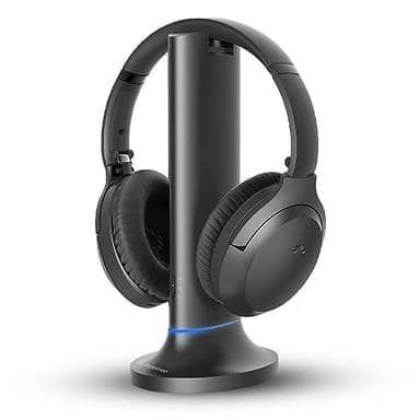 Avantree Opera Plus Casque sans fil pour regarder la télévision avec modes cinéma et dialogue clair, volume amélioré pour les personnes âgées, HDMI ARC, Opt & AUX, 50 m, pas de retard audio, 2,4 G RF