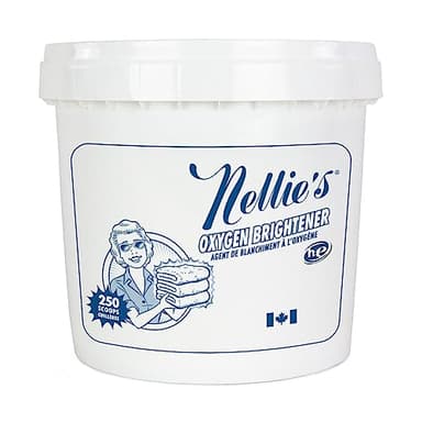 Nellie's Azurant à l'oxygène – Alternative à l'eau de Javel pour vêtements et linge – Élimine les taches tenaces, la saleté et la crasse – Sans chlore, sans danger pour les couleurs, sans danger pour
