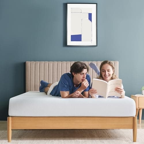 Zinus Matelas en mousse à mémoire de forme avec gel rafraîchissant au thé vert de 15,2 cm, en boîte, mousse certifiée CertiPUR-US, soulage la pression pour un sommeil frais, pour lit double