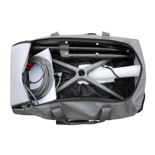 Sac de rangement Starlink pour plat et accessoires Starlink, Gris, sac de rangement starlink, sac de voyage, revêtement anti-conduits
