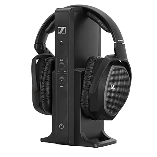 Sennheiser RS 175 RF Casque audio sans fil pour l'écoute TV avec amplification des basses et modes son surround