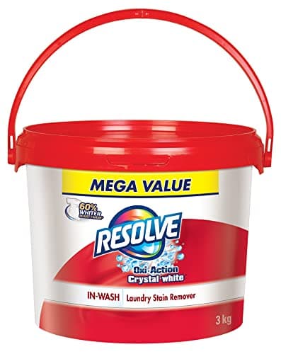 Resolve Oxi-Action Crystal White Détachant pour lessive en poudre 3 kg