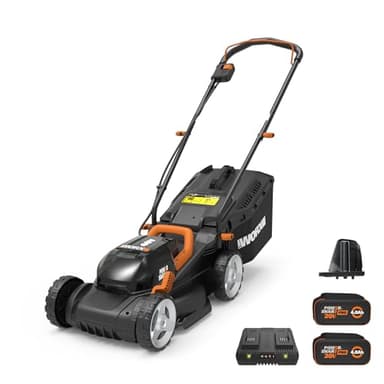 WORX WG779 Tondeuse à gazon sans fil 40 V (4,0 AH) 35,6 cm