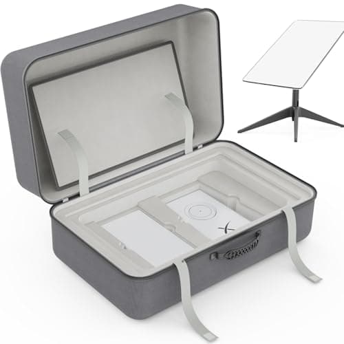Starlink Gen 2 Étui de transport pour accessoires Starlink V2 standard, EVA semi-rigide, intérieur compact, grande capacité (peut contenir une parabole Starlink V2, un routeur, un câble, un support et