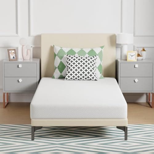 FDW Memorys Matelas en mousse à fermeté moyenne pour soulager la pression du sommeil frais, certifié CertiPUR-US/Bed-in-a-Box/Soulagement de la pression