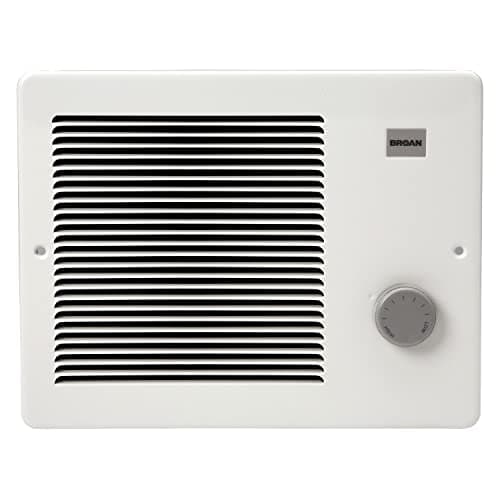 Broan Radiateur mural blanc avec thermostat réglable intégré 750/1500 W 120/240 V AC