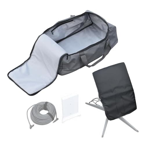 GODPEE Starlink Gen2 Kit de voyage pour antenne actionnée standard – Trousse de transport rectangulaire Starlink V2, Remarque : uniquement pour Gen2 (actionné standard), Utilitaire