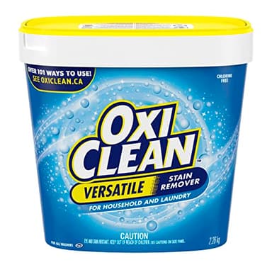 OxiClean Poudre détachante polyvalente, pour la maison et le linge, 2,26 kg, blanc