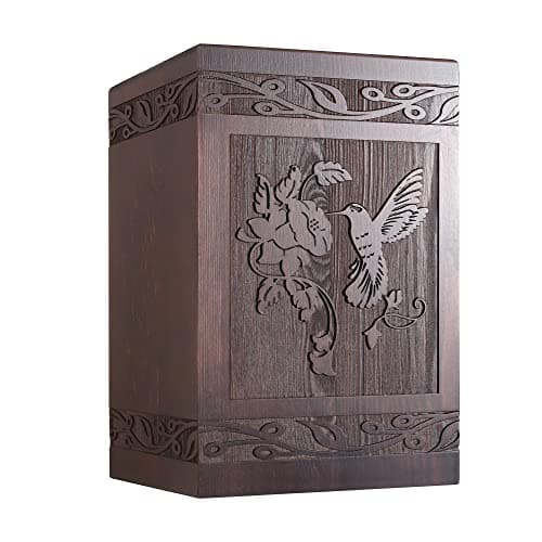 Urnes funéraires funéraires pour cendres humaines adultes, hommes et femmes, boîte en bois et cercueil pour cendres, hommes, femmes, enfants, grande urne funéraire pour cendres, peut contenir jusqu'à