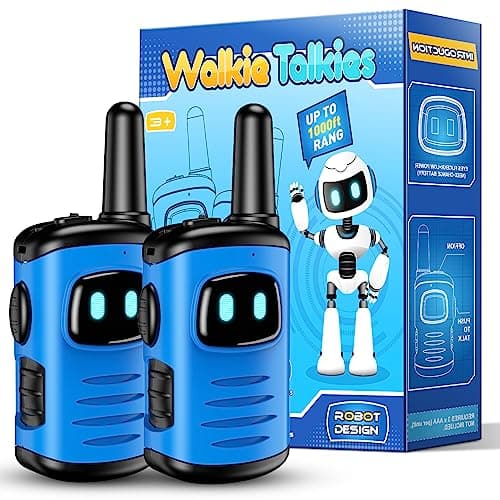 Émetteurs-récepteurs pour enfants, jouets Exssary pour garçons de 3 à 6 ans, jouets d'extérieur pour enfants de 3 à 5 ans, talkie-walkie de 3, 4, 5, 6 ans, cadeaux de randonnée, de camping, cadeaux de