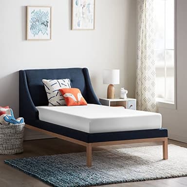 BestMassage Matelas en mousse à mémoire de forme en gel de 15,2 cm pour un sommeil frais et un soulagement de la pression – Matelas à fermeté moyenne certifié CertiPUR-US – Lit simple
